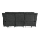 Homelegance Nutmeg Reclining Fabric Sofa 9901CC-3 IMAGE 3