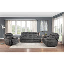 Homelegance Madrona Hill Glider Fabric Recliner 9989GY-1 IMAGE 5
