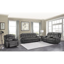 Homelegance Madrona Hill Reclining Fabric Loveseat 9989GY-2 IMAGE 6