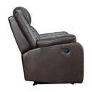 Homelegance Yerba Fabric Recliner 9990DB-1 IMAGE 2