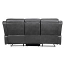 Homelegance Yerba Reclining Fabric Sofa 9990GY-3 IMAGE 3