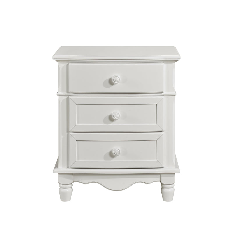 Homelegance Clementine 3-Drawer Kids Nightstand B1799-4 IMAGE 1