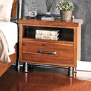 Legends Furniture Steampunk 1-Drawer Nightstand ZSPK-7015 IMAGE 1