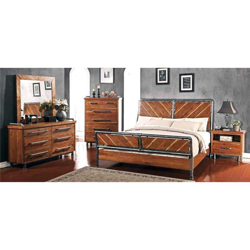 Legends Furniture Steampunk 1-Drawer Nightstand ZSPK-7015 IMAGE 2