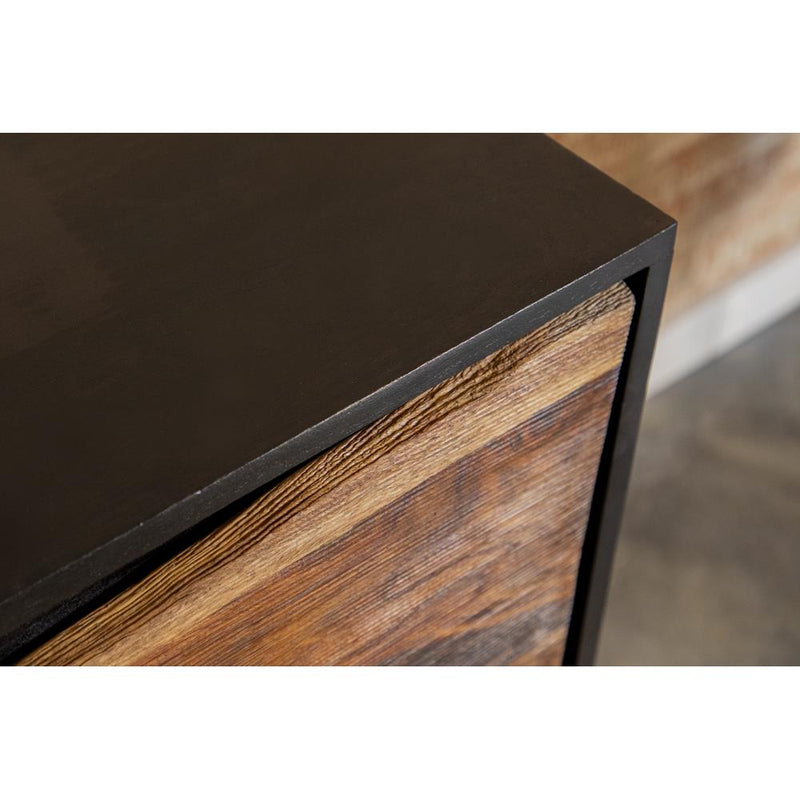 Coaster Furniture Zara 953466 2-door 57" Wood Accent Storage Cabinet - Black Walnut IMAGE 10