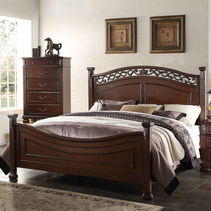 Acme Furniture Manfred King Poster Bed 22767EK IMAGE 2