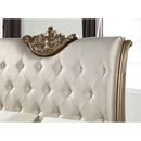 Acme Furniture Orianne King Upholstered Sleigh Bed 23787EK IMAGE 4