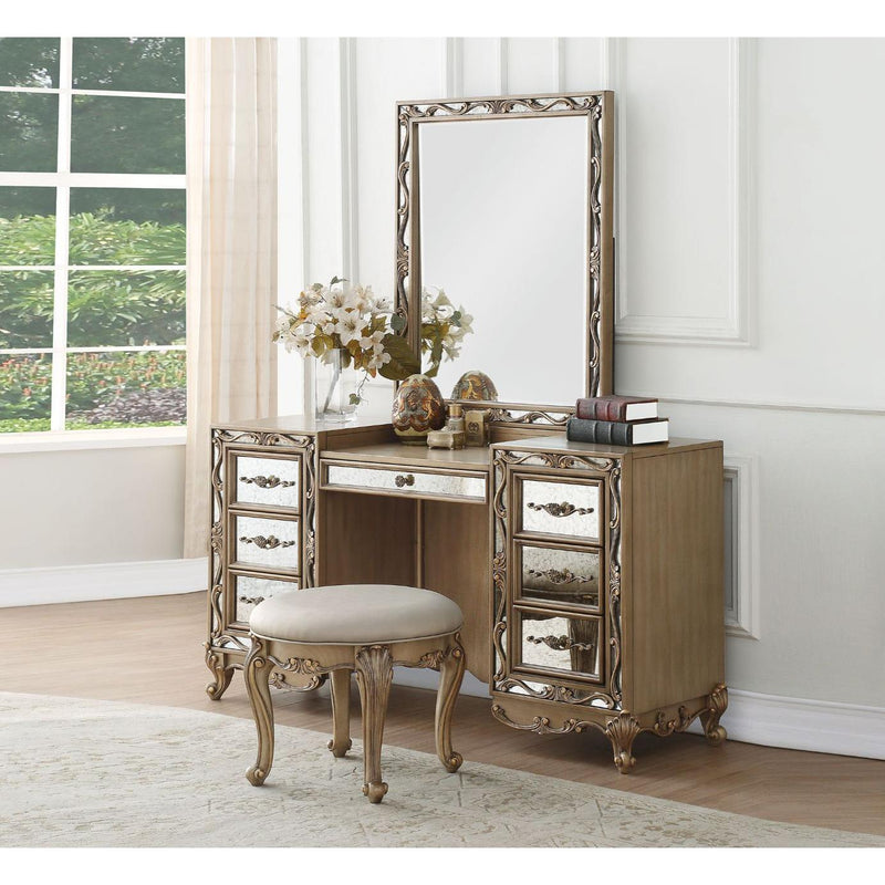 Acme Furniture Orianne 7-Drawer Vanity Table 23797 IMAGE 2