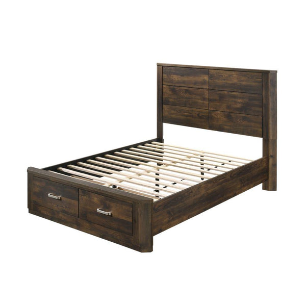 Acme Furniture Elettra Queen Panel Bed with Storage 24200Q IMAGE 1