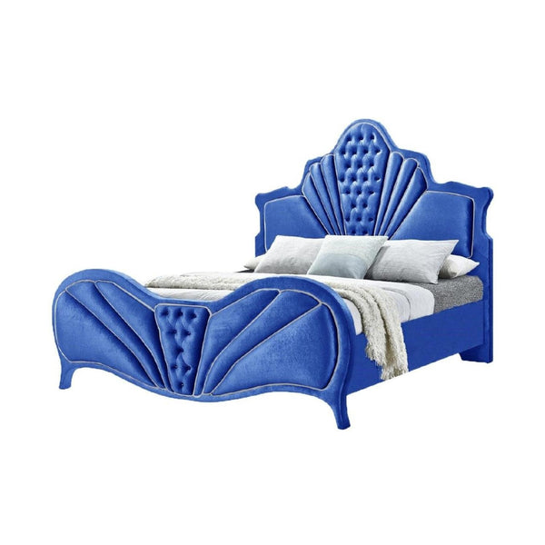 Acme Furniture Dante King Upholstered Panel Bed 24217EK IMAGE 1