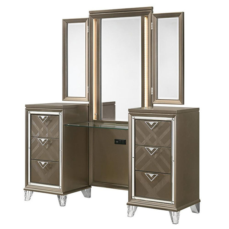 Acme Furniture Skylar 6-Drawer Vanity Set 25327 IMAGE 2