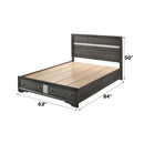 Acme Furniture Naima Queen Platform Bed with Storage 25970Q IMAGE 5