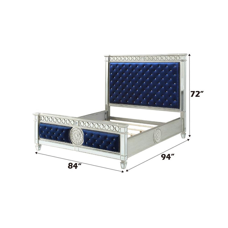Acme Furniture Varian California King Upholstered Panel Bed 26144CK IMAGE 3