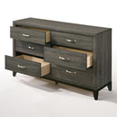 Acme Furniture Valdemar 6-Drawer Dresser 27055 IMAGE 4