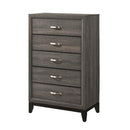Acme Furniture Valdemar 5-Drawer Chest 27056 IMAGE 2