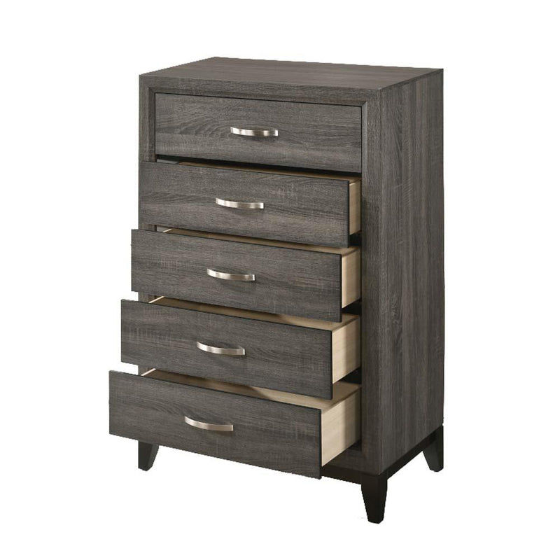 Acme Furniture Valdemar 5-Drawer Chest 27056 IMAGE 4