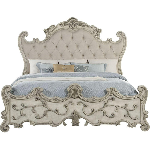 Acme Furniture Braylee King Upholstered Panel Bed 27177EK IMAGE 1