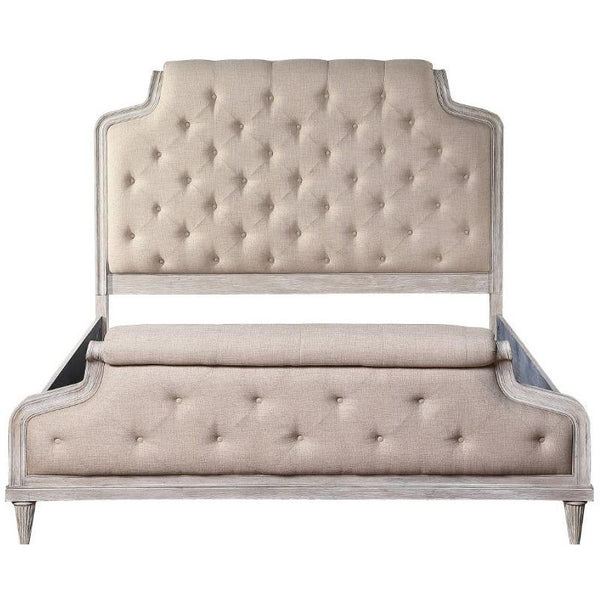 Acme Furniture Wynsor II Queen Upholstered Panel bed 27730Q IMAGE 1