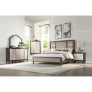 Acme Furniture Peregrine Queen Upholstered Panel Bed 28010Q IMAGE 5