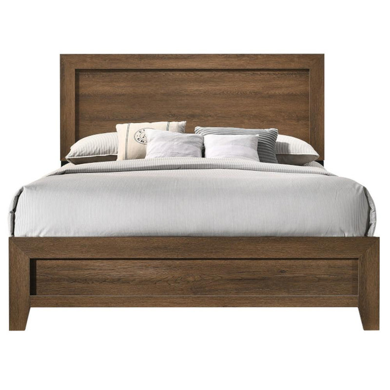 Acme Furniture Miquell King Upholstered Panel Bed 28047EK IMAGE 3