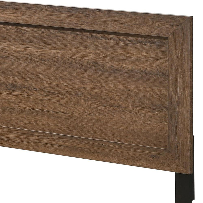 Acme Furniture Miquell King Upholstered Panel Bed 28047EK IMAGE 4