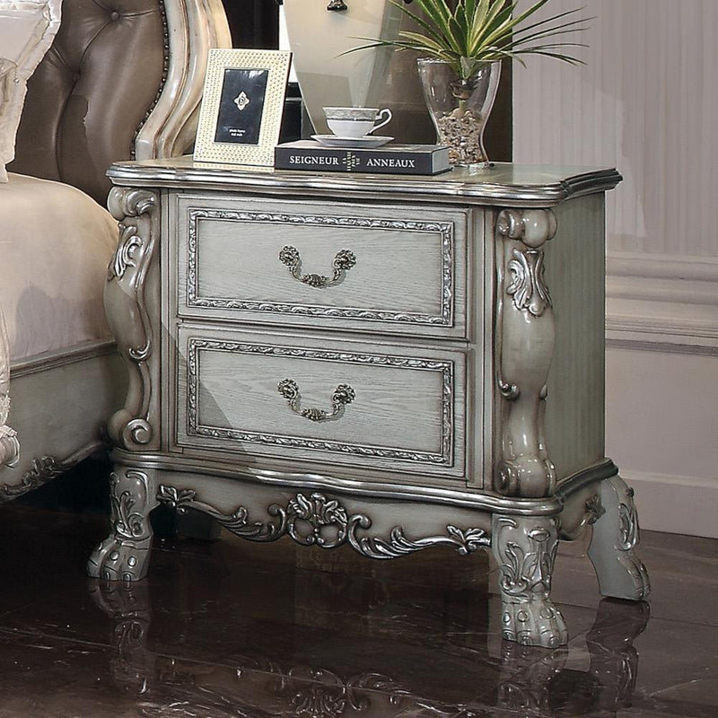 Acme Furniture Dresden 2-Drawer Nightstand 28173 IMAGE 1