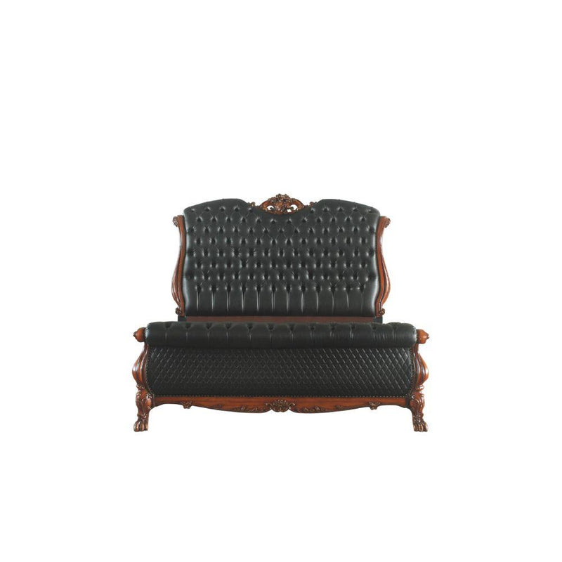 Acme Furniture Dresden Queen Upholstered Sleigh Bed 28230Q IMAGE 2