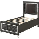 Acme Furniture Sawyer Twin Panel Bed with Storage 28280T IMAGE 2