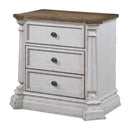 Acme Furniture York Shire 3-Drawer Nightstand 28273 IMAGE 2