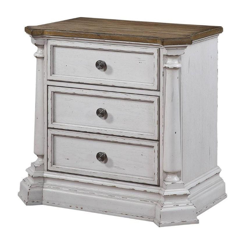 Acme Furniture York Shire 3-Drawer Nightstand 28273 IMAGE 2