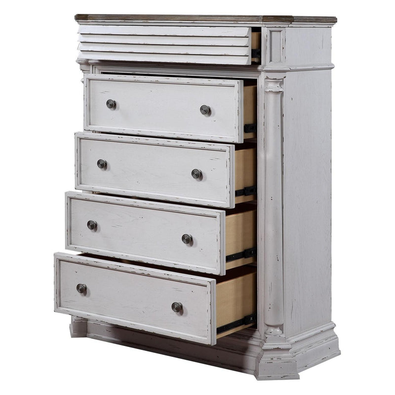 Acme Furniture York Shire 5-Drawer Chest 28276 IMAGE 3