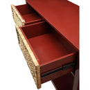 Acme Furniture Burgendy Console Table 90268 IMAGE 3