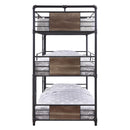 Acme Furniture Brantley 37820 Triple Twin Bunk Bed IMAGE 4