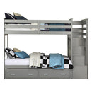 Acme Furniture Allentown 37870 Twin/Twin Bunk Bed with Trundle & Storage IMAGE 3