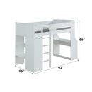 Acme Furniture Ragna 38060 Twin Loft Bed with Desk & Wardrobe IMAGE 6