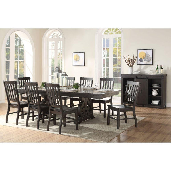 Acme Furniture Maisha Dining Table with Trestle Base 61030 IMAGE 1
