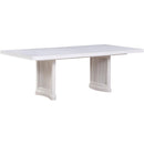 Acme Furniture Celestia Dining Table with Pedestal Base 62110 IMAGE 3