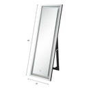 Acme Furniture Dominic 97714 Floor Mirror with LED IMAGE 7