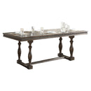 Acme Furniture Leilani Dining Table with Trestle Base 62325 IMAGE 1