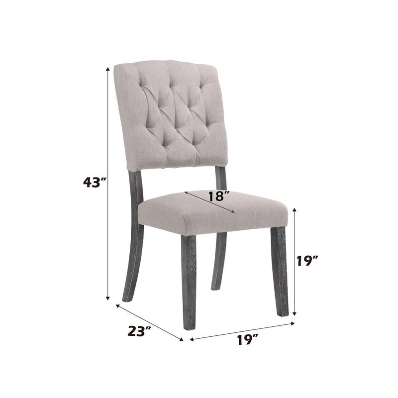 Acme Furniture Bernard Dining Chair 66192 IMAGE 2