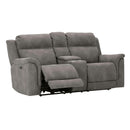  Signature Design by Ashley Next-Gen DuraPella 5930118 Power Reclining Loveseat with Console and Adjustable Headrest IMAGE 2