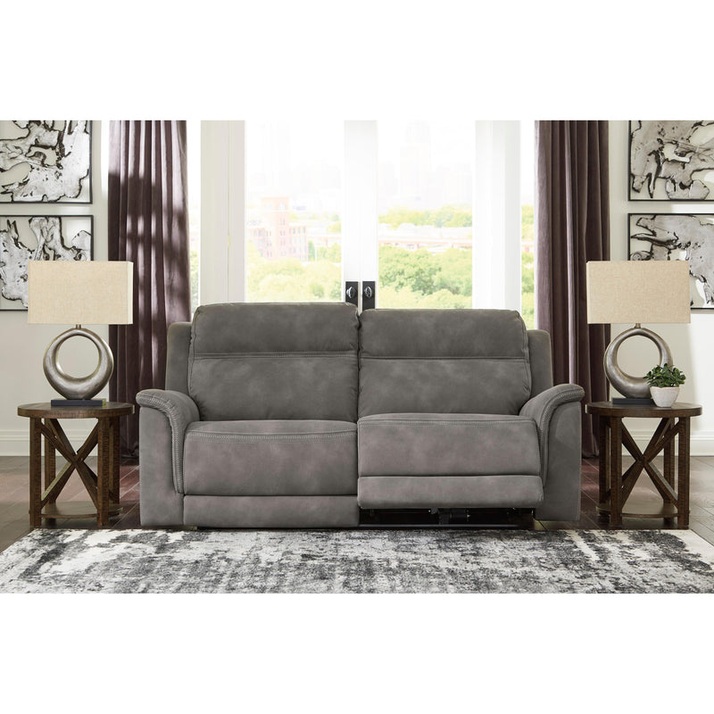  Signature Design by Ashley Next-Gen Durapella 5930147 2 Seat Power Reclining Sofa Adjustable Headrest IMAGE 6