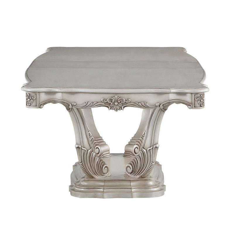 Acme Furniture Gorsedd Dining Table with Pedestal Base 67440 IMAGE 4