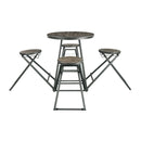 Acme Furniture Blaze 5 pc Counter Height Dinette 70110 IMAGE 2