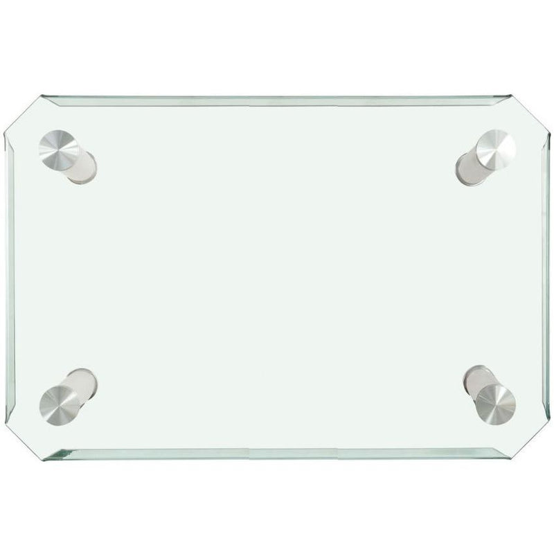 Acme Furniture Gordie Dining Table with Glass Top 70260 IMAGE 5