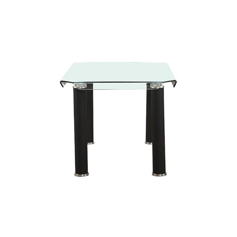 Acme Furniture Gordie Dining Table with Glass Top 70265 IMAGE 4