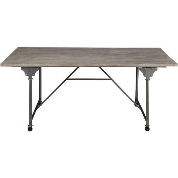 Acme Furniture Jonquil Dining Table with Trestle Base 70275 IMAGE 1