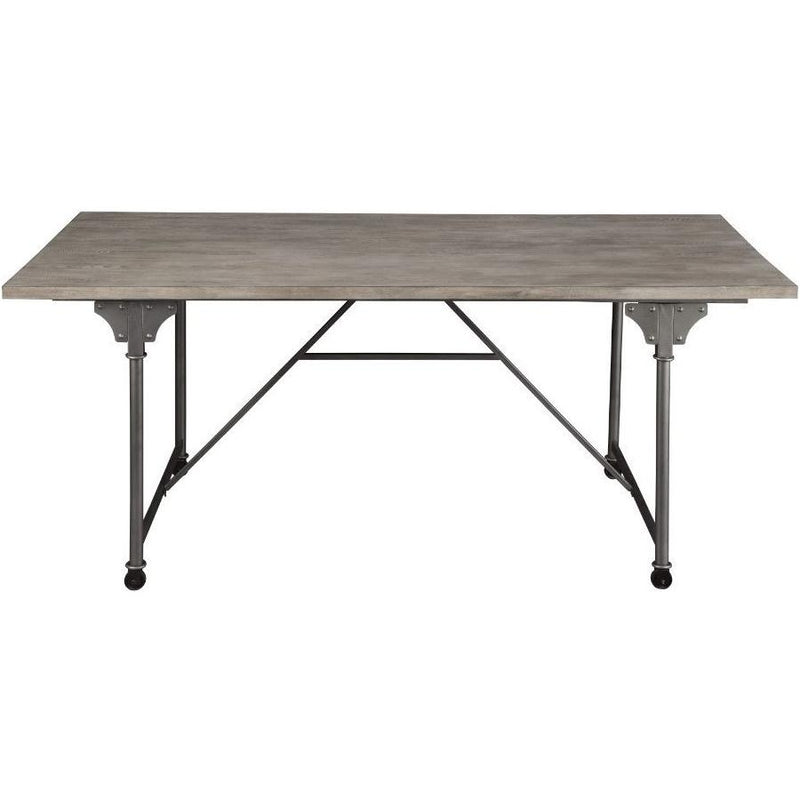 Acme Furniture Jonquil Dining Table with Trestle Base 70275 IMAGE 1