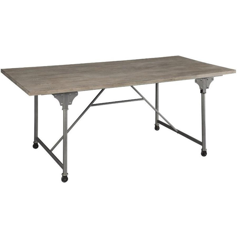 Acme Furniture Jonquil Dining Table with Trestle Base 70275 IMAGE 2