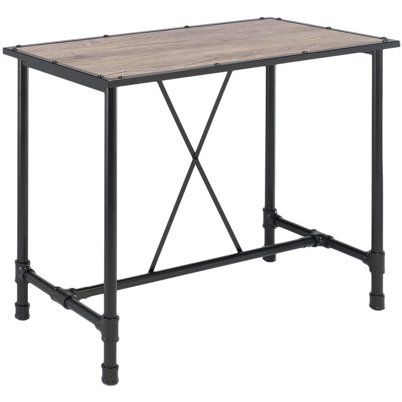 Acme Furniture Caitlin Pub Height Dining Table with Trestle Base 72030 IMAGE 1